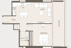 1 bedroom apartment